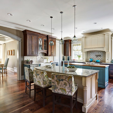Award Winning Blue Kitchen