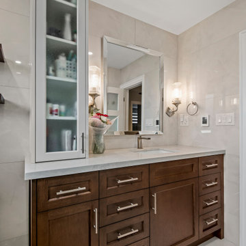 Basement and Bathroom Renovation for Returning Clients in Mississauga