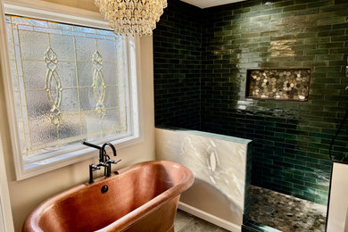 Example of a bathroom design in Atlanta