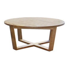 White Cedar Round Coffee Table
