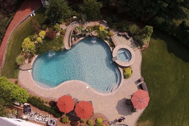 Inspiration for a pool remodel in New York