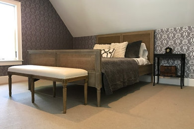 Elegant bedroom photo in Burlington
