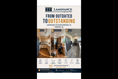 Laminance Cabinetry Vernon NJ Project