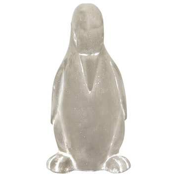 Howard Elliott Stone Penguin Sculpture