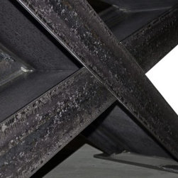 The "X" I-Beam Table - Dining Tables