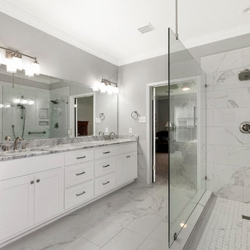Round Rock Transitional Master Bath Remodel