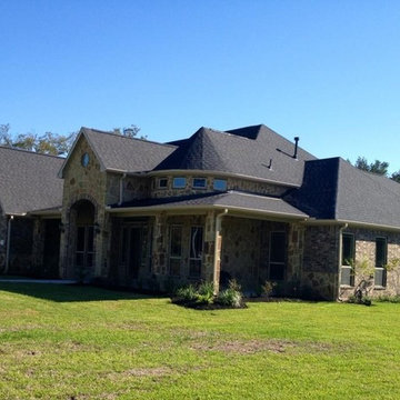 Exterior - Fulshear, Tx. Newell's Designs-Newell Cheatheam, Building Designer, C