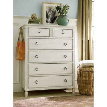 Beaumont Lane 6 Drawer Chest in Cotton
