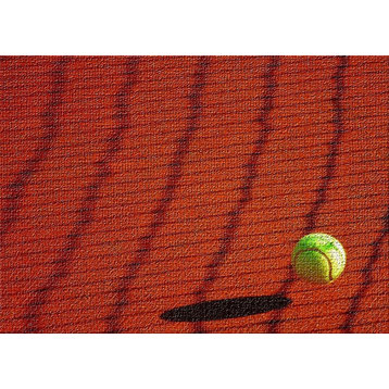 Tennis Ball 1 Area Rug, 5'0"x7'0"