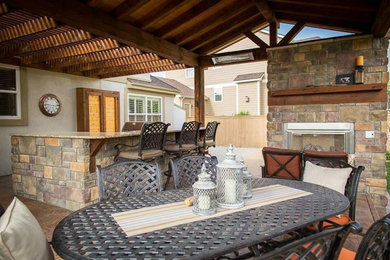 Inspiration for a patio remodel in Denver