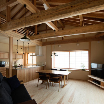大人の夫婦の上質な平屋の家
