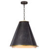 French Maid Chandelier Small, Black