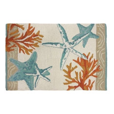 50 Most Por Beach Style Rugs For 2018 Houzz Homefires Rugs Coastal Reef Indoor Rug Area