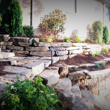 Lookout Mountain Stone Walls and Landscape