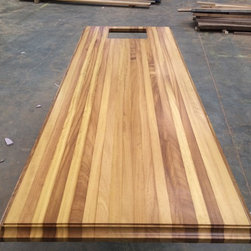 Iroko Countertop - Kitchen Countertops