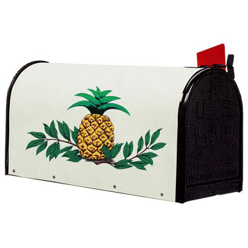 Bacova Fiberglass Wrapped Mailbox, Pineapple
