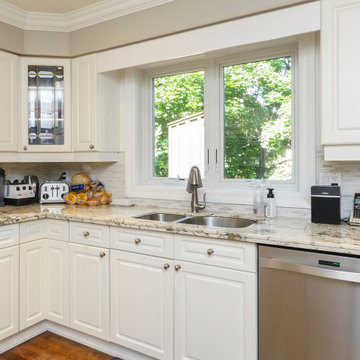 Beautiful Kitchen with New White Windows - Renewal by Andersen Greater Toronto,