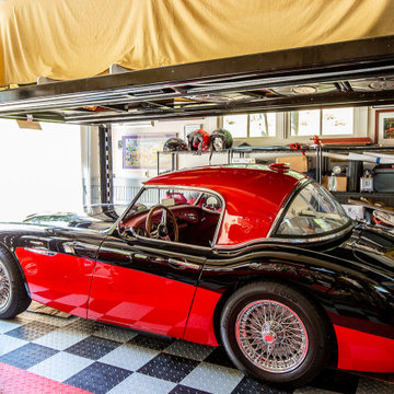 A WOW garage for a car collector