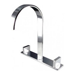 FRESCA FFT3801CH SESIA WIDESPREAD MOUNT BATHROOM VANITY - Bathroom Sink And Faucet Parts