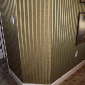 Master Bedroom with upholstered walls