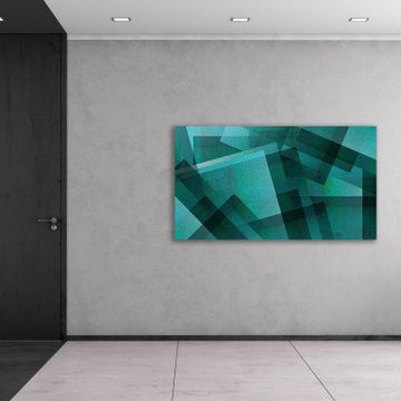 Horizontal Geometric Art