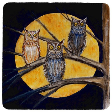 Night Owls Coaster - 3 Sets of 4 (12 Total)