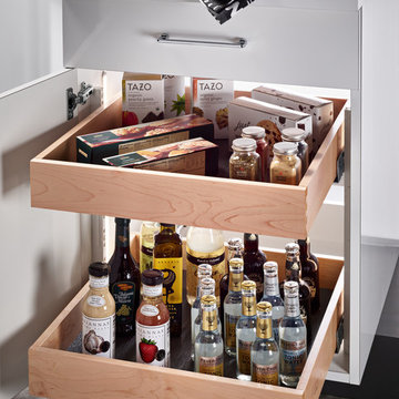 Häfele Rollout Tray in Maple