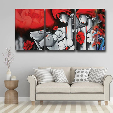 Radha Krishna Wall Art