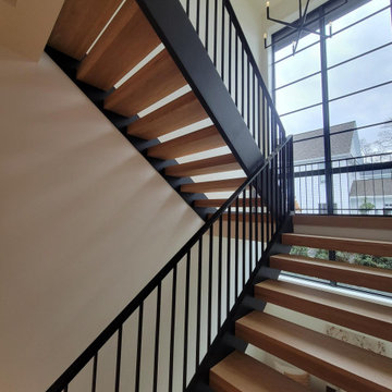 Project #146 | Mid Century Modern Staircase