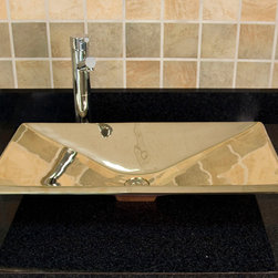 Solid Bronze / Bronze Finish Items - Bathroom Sinks