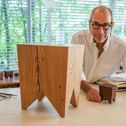 Reclaimed dade County Pine Stool - Furniture