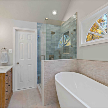 Contemporary Updates Transform Sterling Bathrooms