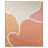 Blush Abstract 50x60 Coral Fleece Blanket