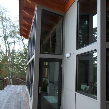Modern Timber Frame Home Orcas Island