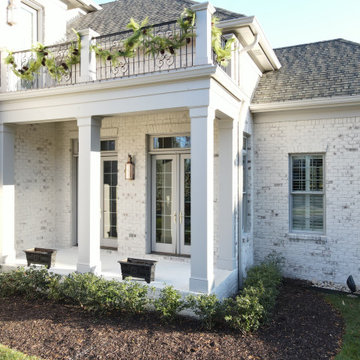 Limewash Brick Exterior
