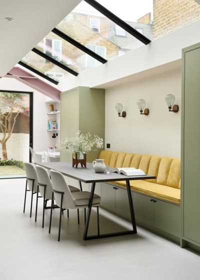 Contemporary Dining Room by Amy Stoddart Studio Ltd