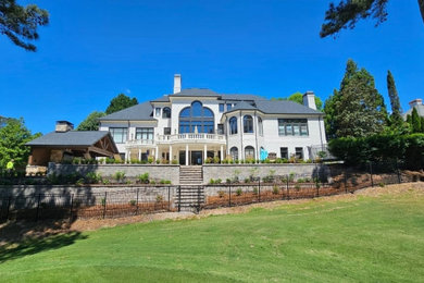 Example of an exterior home design in Other