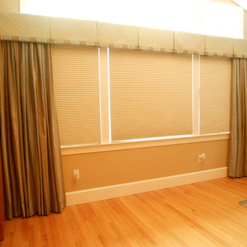 box pleated valances
