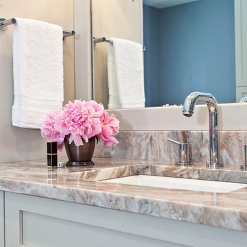 Brown Fantasy/Ocean Beige Granite Countertop
