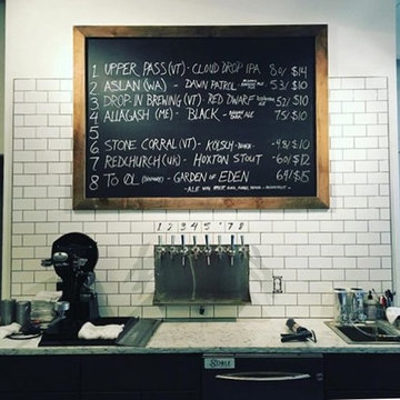 The Crooked Ram- Craft Beer Shop Tap Wall
