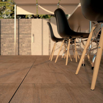 Sundeck porcelain tile