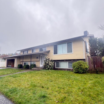 Full Siding Replacement (Except Brick) | James Hardie Cedarmill Lap, 6" Reveal