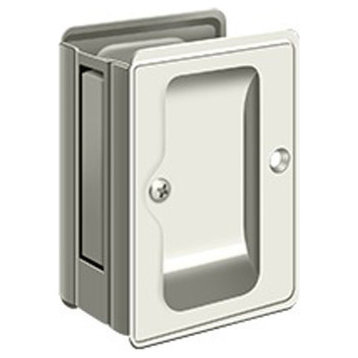 SDPA325U14 HD Pocket Lock, Adjustable, 3-1/4" x 2 1/4" Passage, Bright Nickel