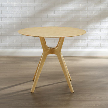 Sitka 36" Round Dining Table, Caramelized