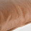 Cheyenne 100% Leather 22"x22" Throw Pillow by Kosas Home, Chestnut Brown