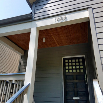 Chicago, IL Aged Pewter Hardie Exterior Siding
