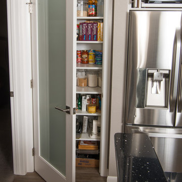 White & Gray Tones Kitchen