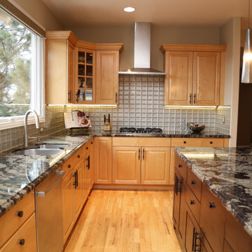 New stainless steel hood