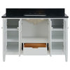 Turner 48" Vanity Base With 4 Doors and Bottom Drawer
