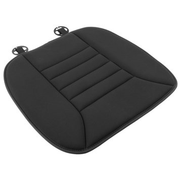 Car Seat Cushion 1.2" Thick Memory Foam with Plastic Anchors and Non-Slip Bottom
